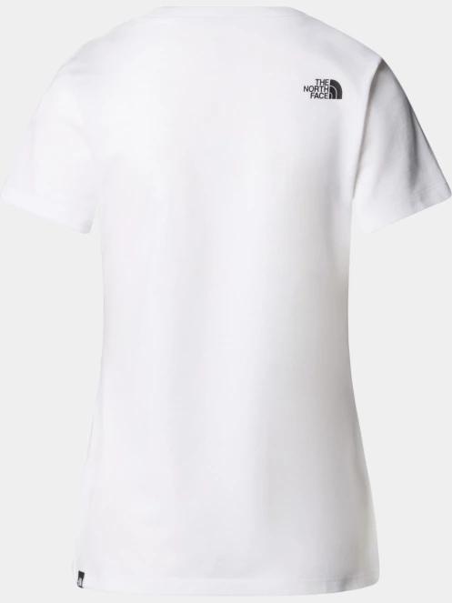 The North Face W Ss Easy Tee női rövid ujjú póló fehér színben 6