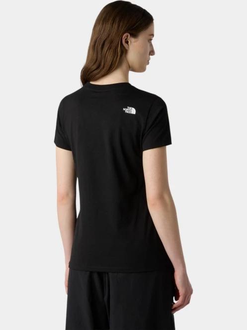 The North Face W Ss Easy Tee női rövid ujjú póló fekete színben 3