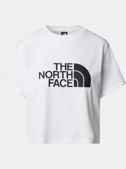 The North Face W Ss Easy Relaxed Cropped Tee női rövid ujjú póló fehér színben 2