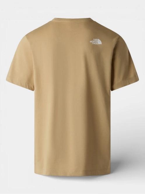 The North Face M Evolution Half Dome Regular Short Slee férfi rövid ujjú póló barna színben 8