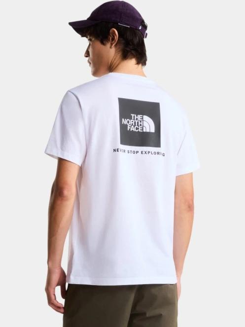 The North Face M Evolution Box Nse Regular Short Sleeve férfi rövid ujjú póló fehér színben 3