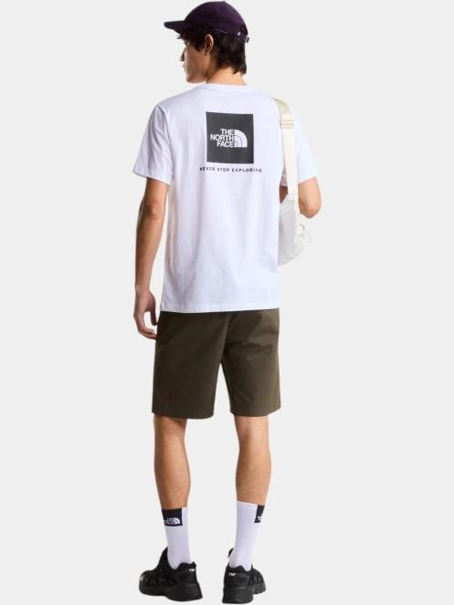 The North Face M Evolution Box Nse Regular Short Sleeve férfi rövid ujjú póló fehér színben 4
