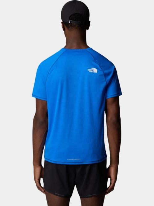 The North Face M Sunriser S/S férfi rövid ujjú sport póló kék színben 3