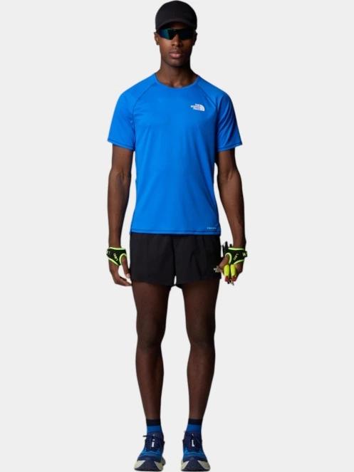The North Face M Sunriser S/S férfi rövid ujjú sport póló kék színben 4