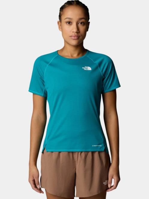 The North Face W Sunriser S/S női rövid ujjú sport póló zöld színben 2
