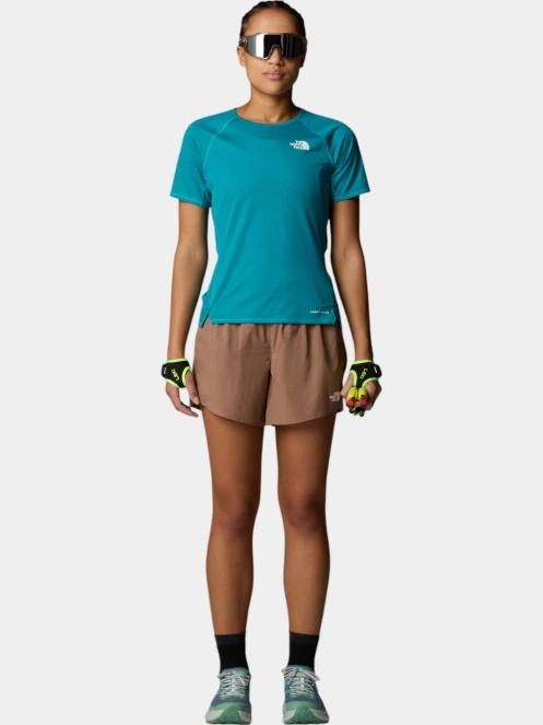 The North Face W Sunriser S/S női rövid ujjú sport póló zöld színben 4