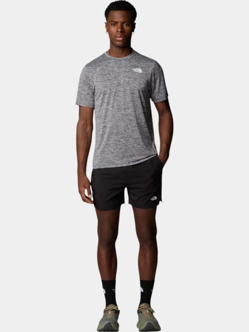 The North Face M S/S 24/7 Rager Tee férfi rövid ujjú sport póló szürke színben 4