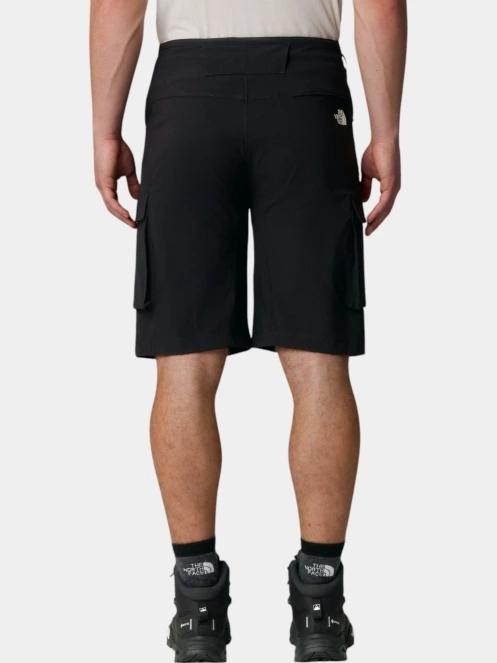 The North Face M Exploration Cargo Short férfi túra rövidnadrág fekete színben 3