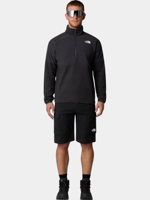 The North Face M Exploration Cargo Short férfi túra rövidnadrág fekete színben 4