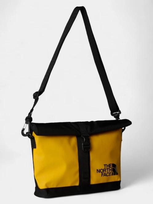 The North Face Base Camp Shoulder Bag válltáska sárga színben 2