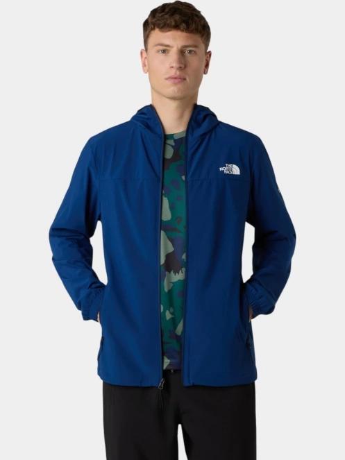 The North Face M Mountain Athletics Hooded Wind Jacket férfi széldzseki kék színben 5