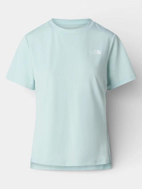 The North Face W Flex Short Sleeves Reg Tee női rövid ujjú sport póló világoskék színben 6