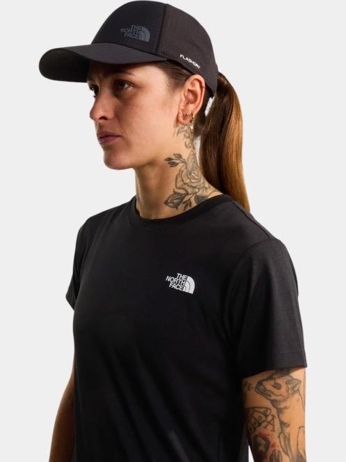 The North Face W Flex Short Sleeves Reg Tee női rövid ujjú sport póló fekete színben 5