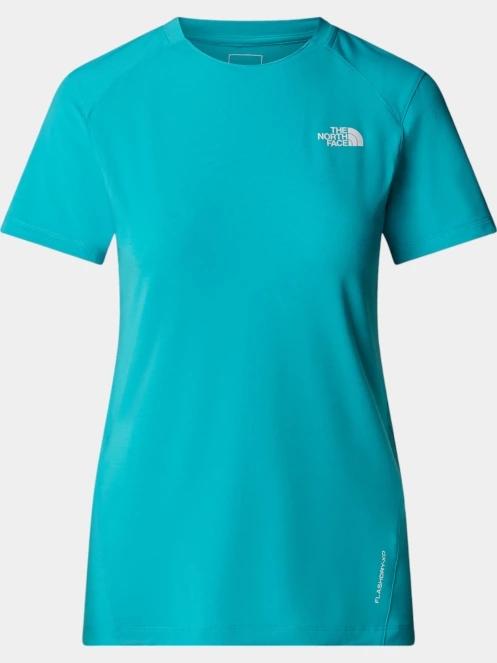 The North Face W Lightning Alpine S/S női rövid ujjú sport póló kék színben 5