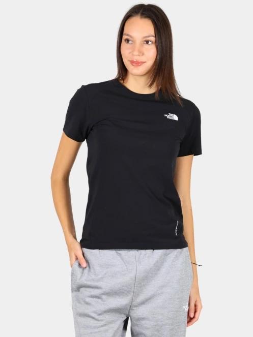 The North Face W Lightning Alpine S/S női rövid ujjú sport póló fekete színben 2