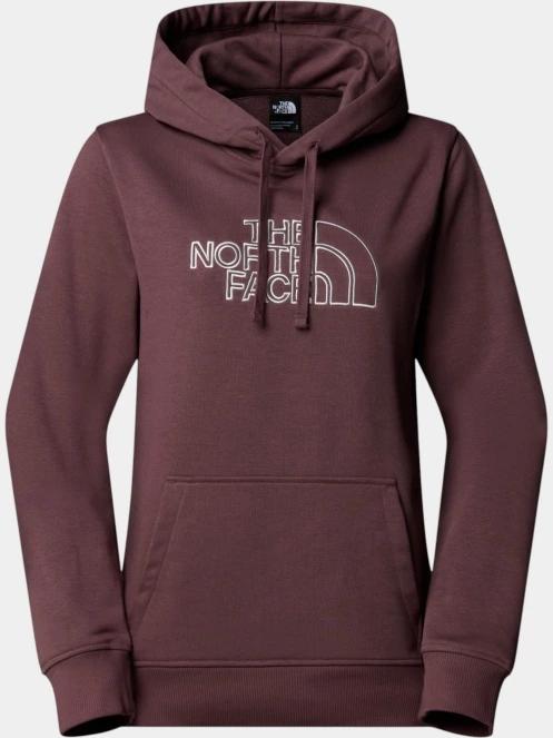 The North Face W Drew Peak Light Hoodie női kapucnis pulóver barna színben 5