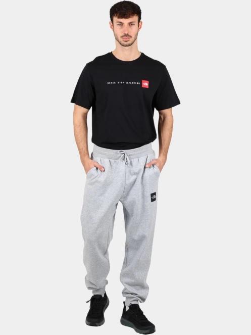 The North Face M Fine Regular Tapered Jogger férfi tréning nadrág szürke színben 5