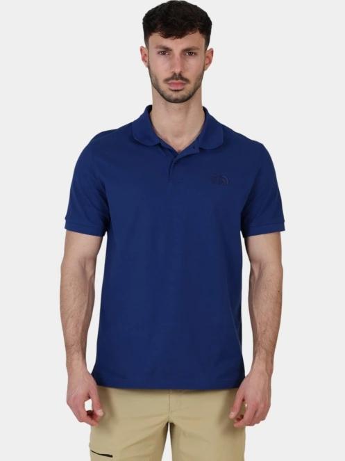 The North Face M Essential Regular Polo férfi galléros póló sötétkék színben 2