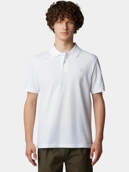 The North Face M Essential Regular Polo férfi galléros póló fehér színben 2
