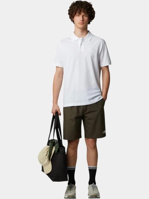 The North Face M Essential Regular Polo férfi galléros póló fehér színben 4