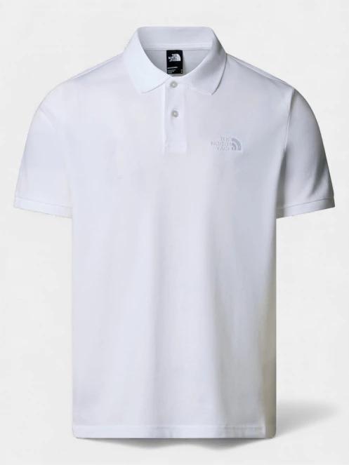 The North Face M Essential Regular Polo férfi galléros póló fehér színben 5