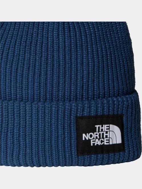 The North Face Salty Lined Beanie kötött sapka kék színben 4
