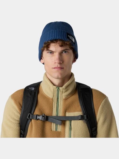 The North Face Salty Lined Beanie kötött sapka kék színben 5