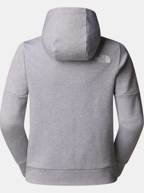 The North Face W Reaxion Fleece F/Z Hoodie női kapucnis pulóver szürke színben 7