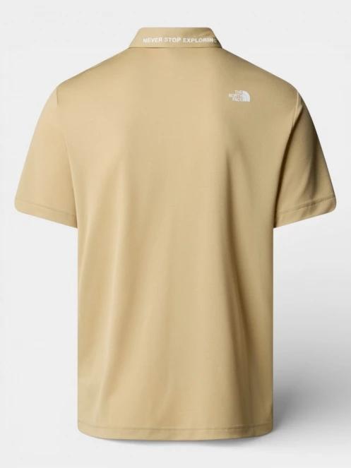 The North Face M New Tanken Polo férfi galléros póló barna színben 6