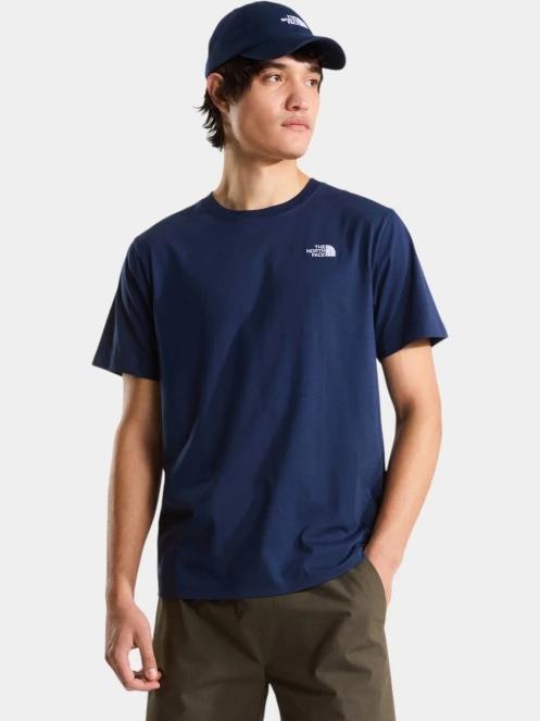 The North Face M Evolution Simple Dome Regular Short Sl férfi rövid ujjú póló sötétkék színben 2