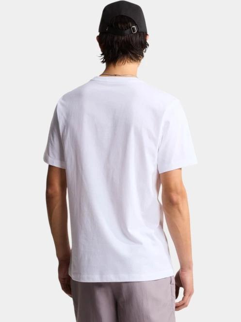 The North Face M Evolution Simple Dome Regular Short Sl férfi rövid ujjú póló fehér színben 3