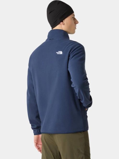 The North Face M Glacier Fleece Jacket férfi polár pulóver sötétkék színben 3