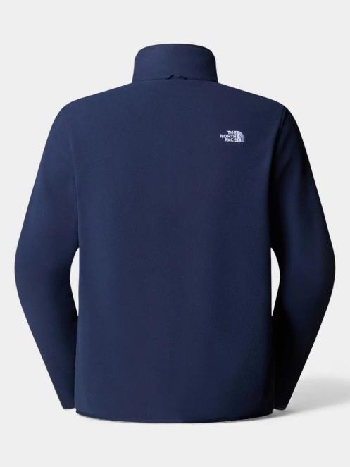 The North Face M Glacier Fleece Jacket férfi polár pulóver sötétkék színben 6