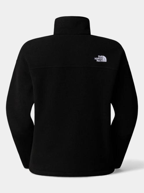 The North Face W Glacier Fleece 1/2 Zip Short Jacket női polár pulóver fekete színben 6