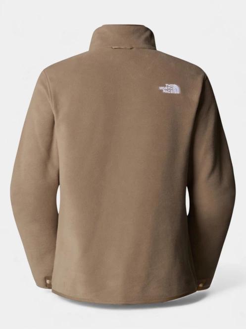 The North Face W Glacier Fleece Jacket női polár pulóver barna színben 7