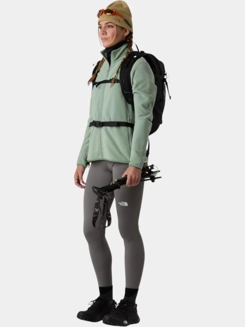 The North Face W Glacier Fleece Jacket női polár pulóver zöld színben 4