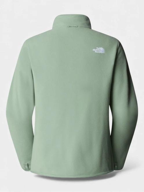 The North Face W Glacier Fleece Jacket női polár pulóver zöld színben 7