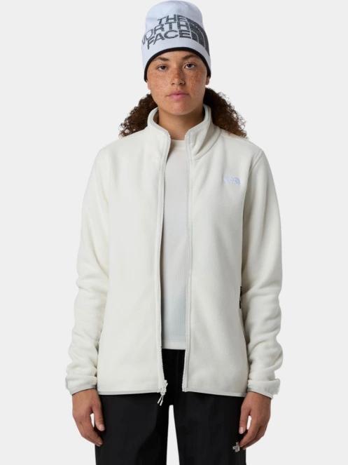 The North Face W Glacier Fleece Jacket női polár pulóver fehér színben 5
