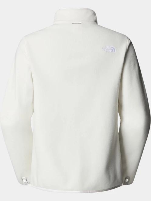 The North Face W Glacier Fleece Jacket női polár pulóver fehér színben 7