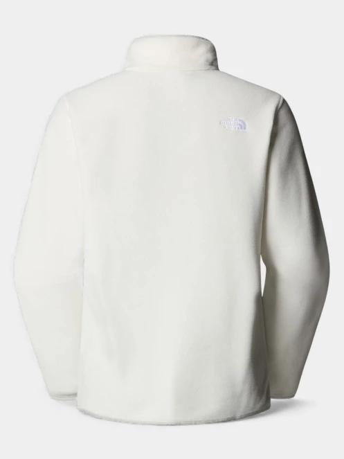 The North Face W Glacier Fleece 1/4 Zip Jacket női polár pulóver fehér színben 6