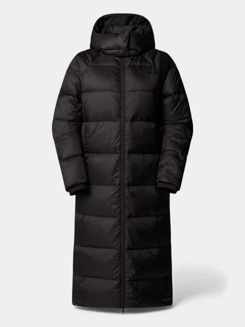 The North Face W Hydrenalite City Long Down Hooded Park női télikabát fekete színben 6