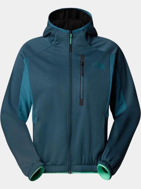 The North Face W Mountain Athletics Fleece Full Zip Jac női kapucnis pulóver kék színben 6