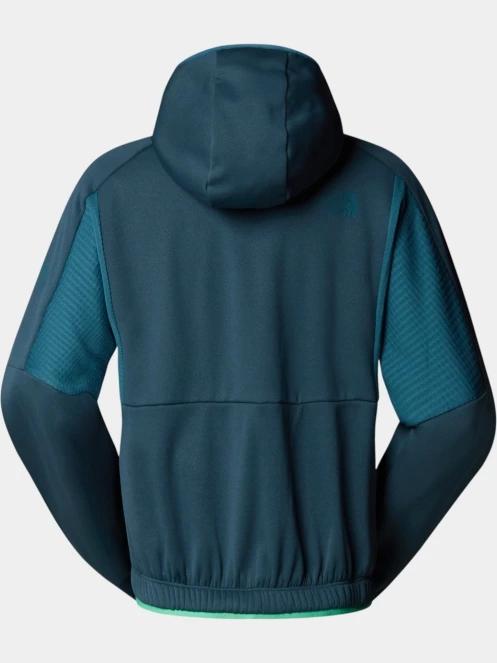The North Face W Mountain Athletics Fleece Full Zip Jac női kapucnis pulóver kék színben 7