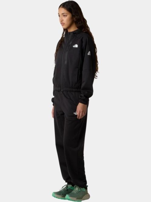 The North Face W Mountain Athletics Fleece Full Zip Jac női kapucnis pulóver fekete színben 4