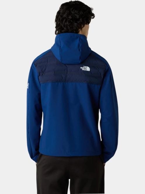 The North Face M Mountain Athletics Cari Hooded Jacket férfi héjkabát kék színben 3