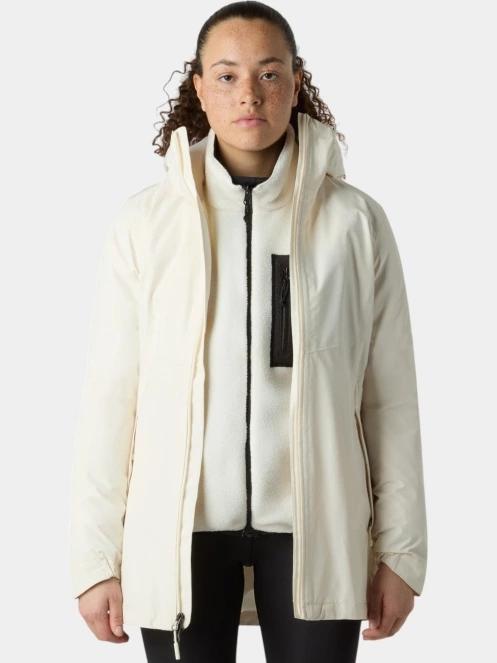 The North Face W Hikesteller Parka Shell Jacket női vízhatlan túrakabát fehér színben 5