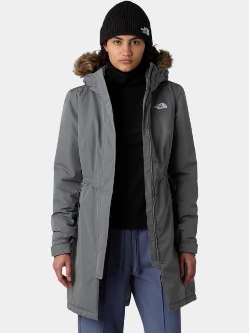 The North Face W Zaneck Parka női télikabát szürke színben 5