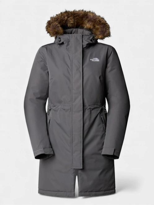 The North Face W Zaneck Parka női télikabát szürke színben 6