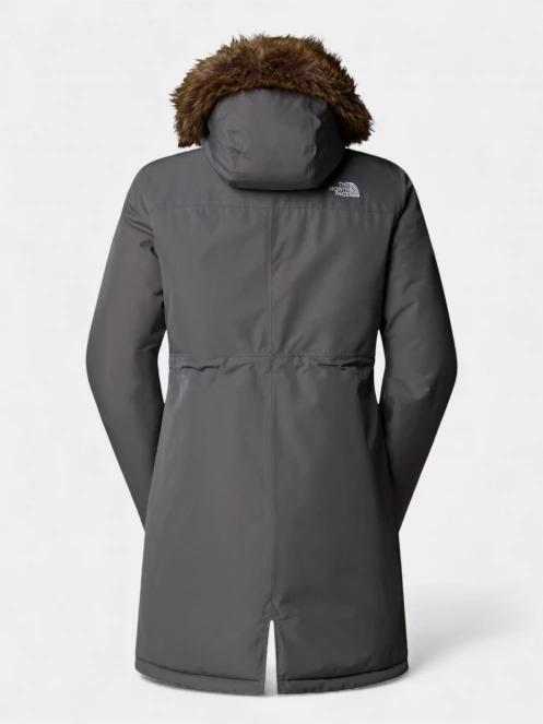 The North Face W Zaneck Parka női télikabát szürke színben 7