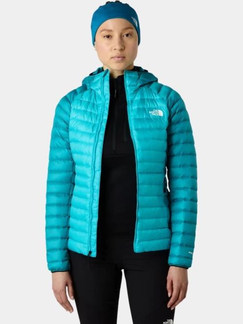 The North Face W Bettaforca Lt Down Hooded Jacket női pehelykabát kék színben 5